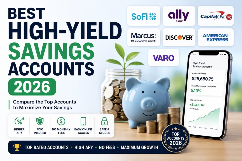 Best high-yield savings accounts 2026
