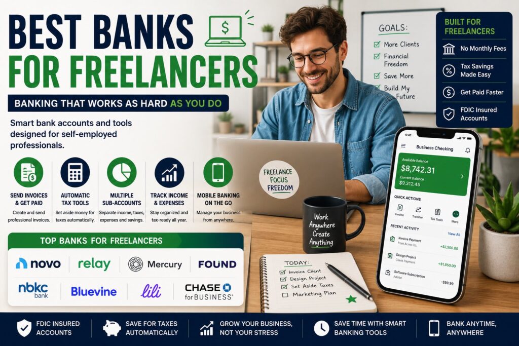 Best banks for freelancers guide