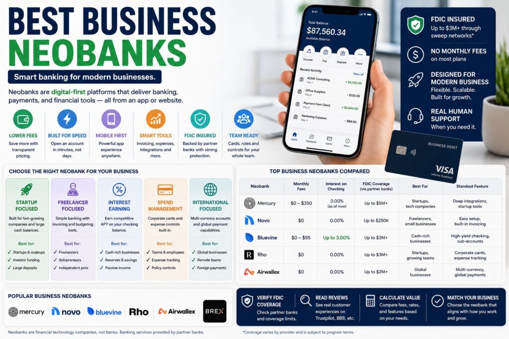 Best business neobanks guide