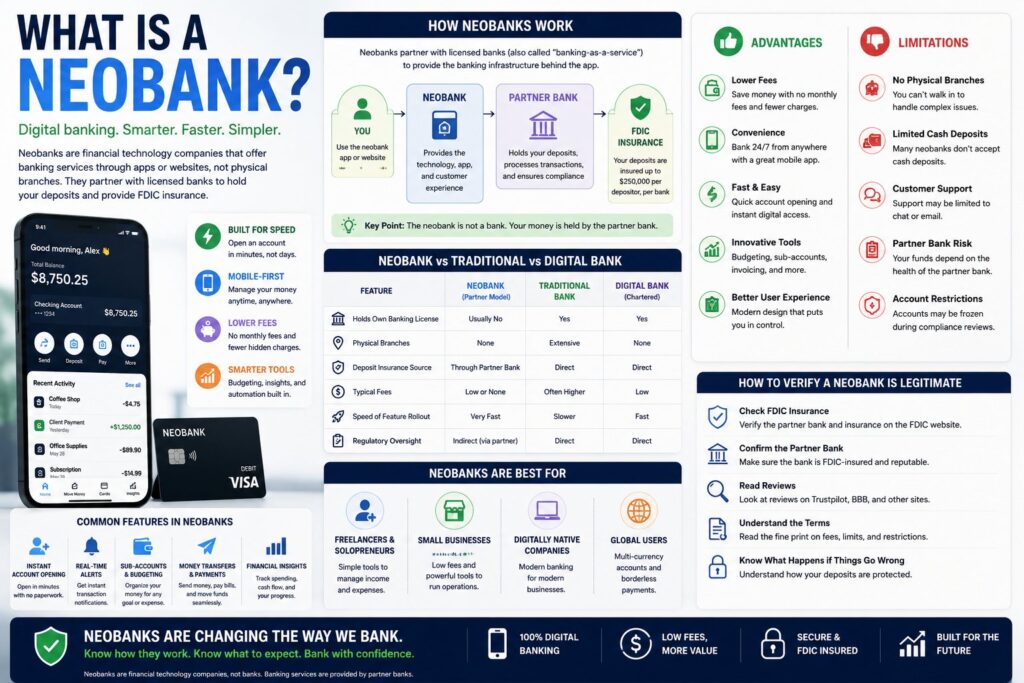 What is a neobank explained