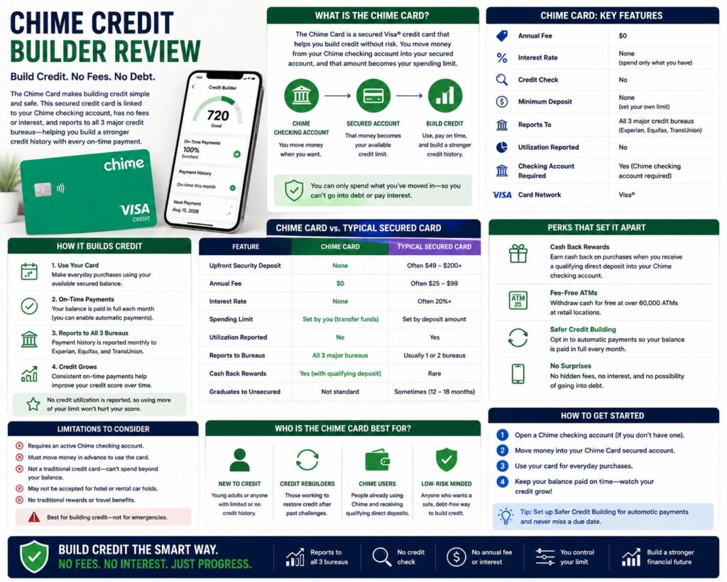 Chime Credit Builder card review